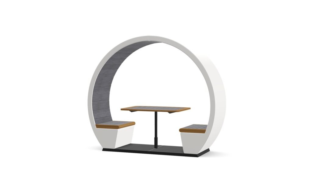 Outdoor Pod 2 person open Configurator-Outdoor Pods – Open