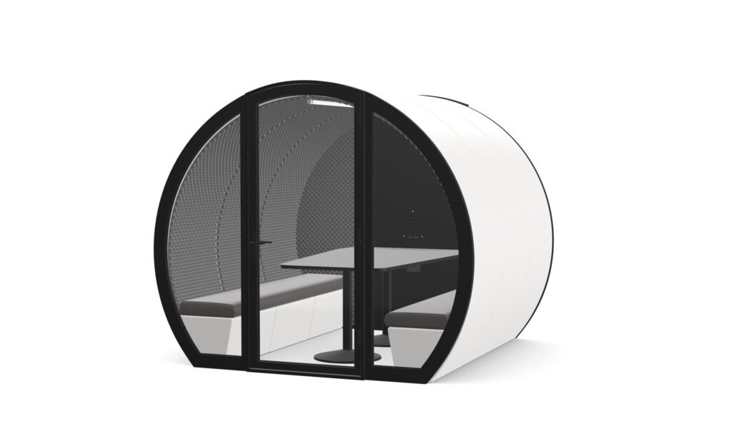 Meeting Pod 6 Person Enclosed 2 Configurator-Meeting Pods – Fully Enclosed