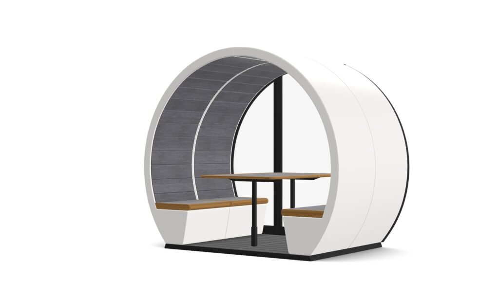 Outdoor Pod 4 Person Part Enclosed 7 configurators