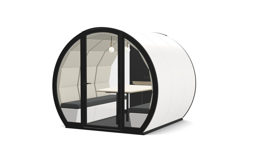 Outdoor Pod 6 person enclosed Configurator-Outdoor Pods – Enclosed