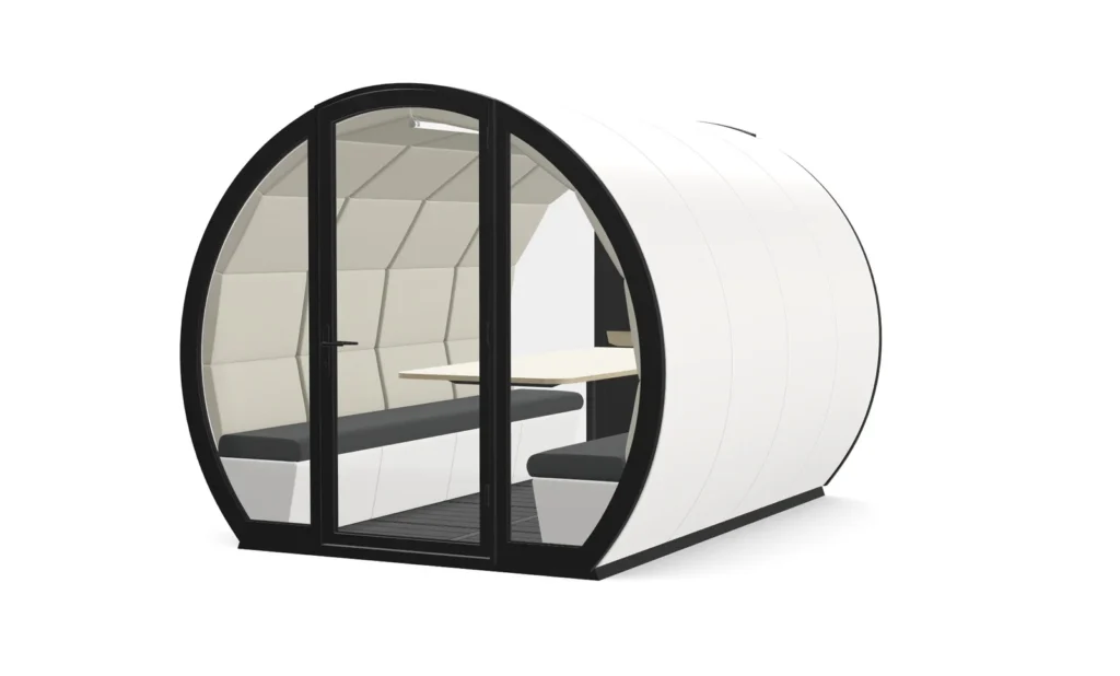 Outdoor Pod 8 Person Enclosed Configurator-Outdoor Pods – Enclosed