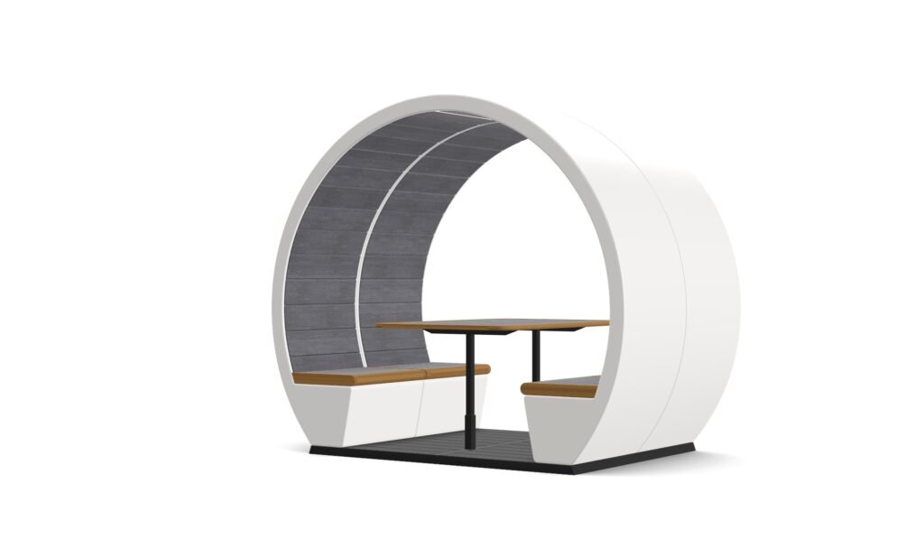 Outdoor Pod 4 Person Open 5 configurators